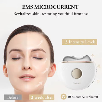 Electric Guasha Massager EMS Face Lifting Anti-aging