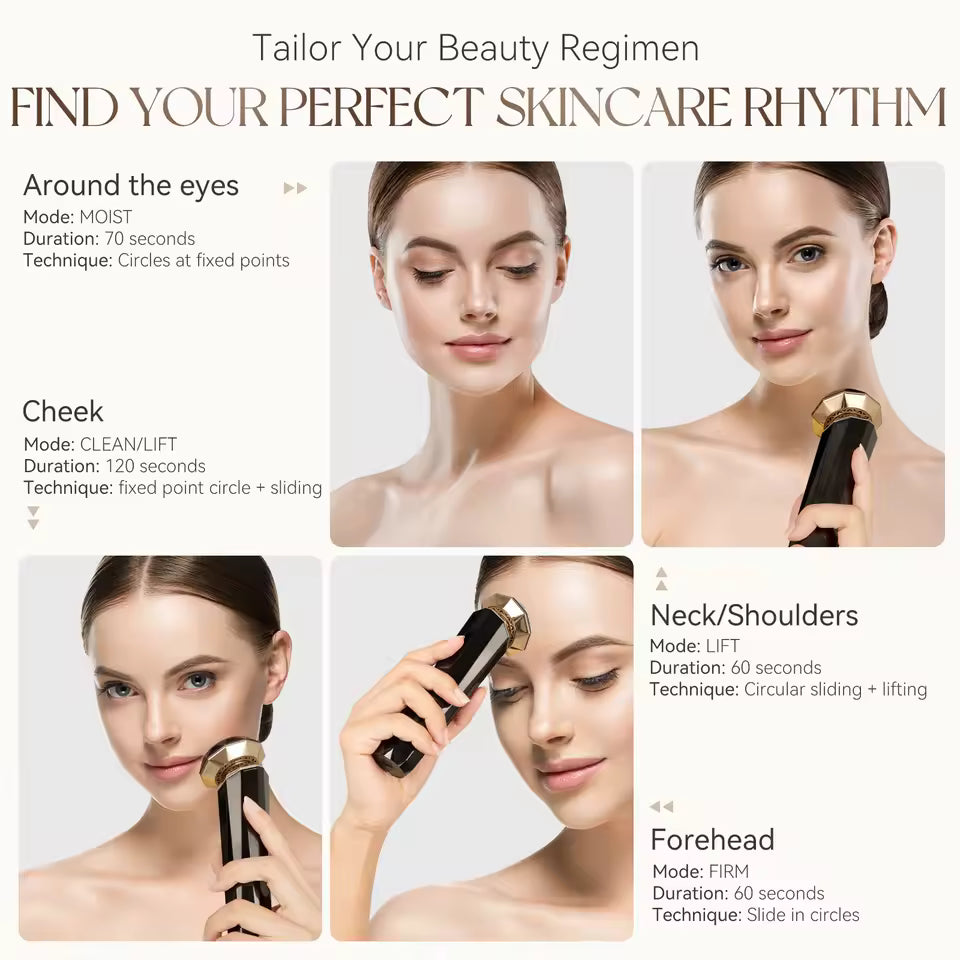 Etherea™ 18K Gold RF Skin Rejuvenation Device