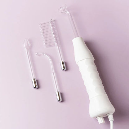 SkinGlow: Neon + Argon High-Frequency Facial Wand for Skin Rejuvenation and Care