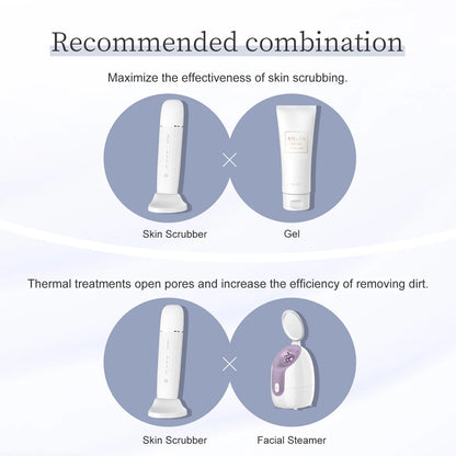 Ultrasonic Facial Skin Scrubber – Deep Cleansing EMS Anti-Aging Device