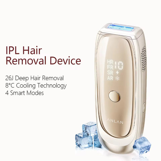 Laser Hair Removal Device with ICE Cooling